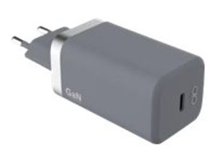 Force Power - chargeur secteur pour smartphone - USB-C - gris - 65 Watt