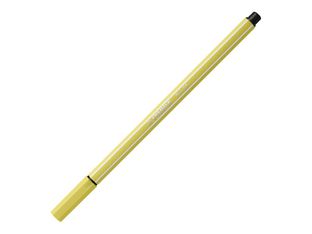 STABILO Pen 68 - Feutre pointe moyenne - jaune moutarde