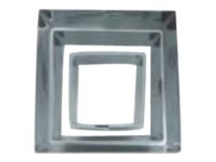 Graine Creative - ensemble de 3 emporte-pièces - carré