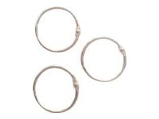 Graine Creative - sachet de 5 anneaux porte-clés - 40 mm