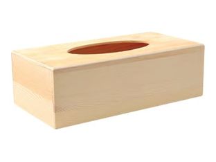Graine Creative - boîte à mouchoirs en bois - 27.5 x 14 x 8.7 cm