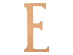 Graine Creative - lettre de décoration - E - 22 x 1,2 cm