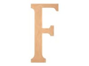 Graine Creative - lettre de décoration - F - 22 x 1,2 cm