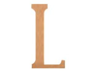 Graine Creative - lettre de décoration - L - 22 x 1,2 cm