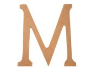 Graine Creative - lettre de décoration - M - 22 x 1,2 cm