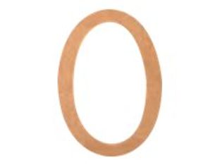 Graine Creative - lettre de décoration - O - 22 x 1,2 cm