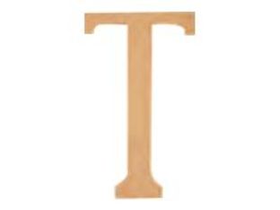 Graine Creative - lettre de décoration - T - 22 x 1,2 cm