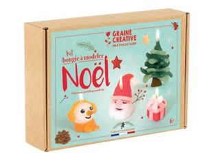 Graine Creative - kit de fabrication de bougies - noël