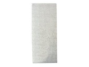 Graine Creative - Bande de strass adhésive - 100 x 255 mm - argent
