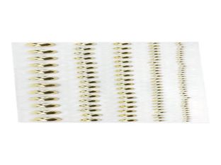 Graine Creative - Lot de 5 bandes adhésives perlées - 8 x 145 mm - or