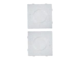 PERLOU - lot de 2 plaques à picots pour perle à repasser - puzzle 
