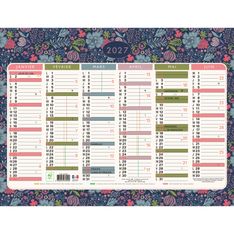 Calendrier illustré Mini Labo - 6 mois par face - 43 x 33,5 cm - Exacompta