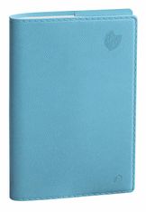 Agenda Equology - 1 semaine sur 2 pages - 16 x 24 cm - bleu - Quo Vadis