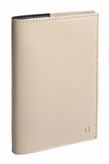 Agenda de poche Soho Carla Prestige avec répertoire - 1 semaine sur 2 pages - 8 x 10,5 cm - beige - Quo Vadis