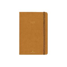 Agenda Eton - 1 semaine sur 2 pages - 13,4 x 21 cm - ocre - Oberthur