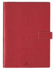 Agenda Milano - 1 semaine sur 2 pages - 22 x 30,7 cm - rouge - Oberthur