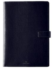 Agenda Milano - 1 semaine sur 2 pages - 22 x 30,7 cm - bleu marine - Oberthur