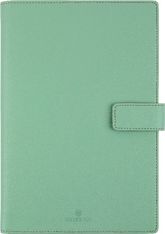 Agenda spiralé Milano - 1 semaine sur 2 pages - 17 x 24,5 cm - amande - Oberthur