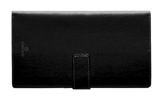 Agenda de poche spiralé à l'italienne Milano - 1 semaine sur 2 pages - 9,5 x 17,5 cm - noir - Oberthur