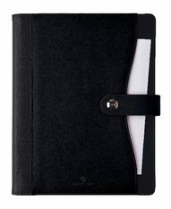 Agenda spiralé Davos - 1 semaine sur 2 pages - 22 x 28 cm - bleu - Oberthur