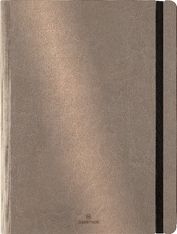 Agenda spiralé Medicis - 1 semaine sur 2 pages - A4 - perle métallisé - Oberthur