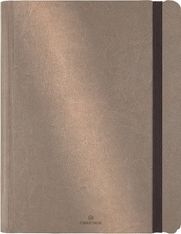 Agenda Medicis - 1 semaine sur 2 pages - 22 x 28 cm - perle métallisé - Oberthur