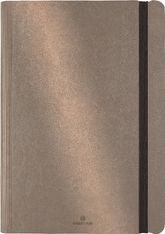 Agenda Medicis - 1 semaine sur 2 pages - 17 x 24,5 cm - perle métallisé - Oberthur