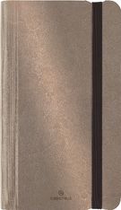 Agenda de poche Medicis - 1 semaine sur 2 pages - 9,5 x 17,5 cm - perle métallisé - Oberthur