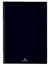 Agenda Malmö - 1 semaine sur 2 pages - 22 x 30,7 cm - noir - Oberthur