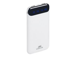 RIVACASE Rivapower VA2240 - powerbank / batterie de secours rechargeable pour smartphone - 10000 mAh - blanc