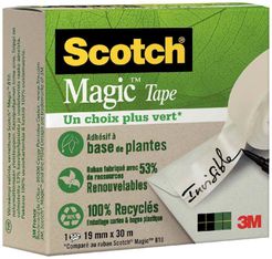 Scotch Magic Green - Ruban adhésif - 19mm x 30 m - invisible