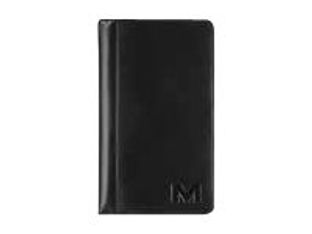 Agenda de poche Maverick All Black - 1 semaine sur 2 pages - 9 x 16 cm - noir - Brepols