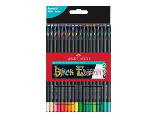 Faber-Castell Black Edition - 36 Crayons de couleur