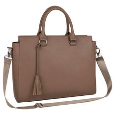 Oberthur Sofia - Sac cabas pour ordinateur 15,6" - taupe