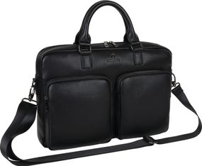Detroit - sacoche ordinateur 15,6'' - 2 poches - noir