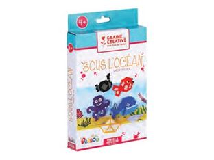 Graine Creative - kit de travaux créatifs - perle à repasser - sous l'océan