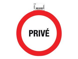 Exacompta - Panneau Privé - 20 cm de diamètre