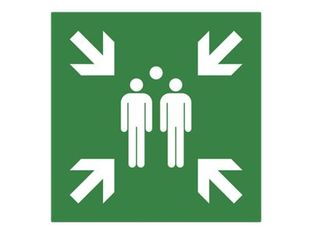 Exacompta - Panneau adhésif - 300 x 300 mm - point de rencontre