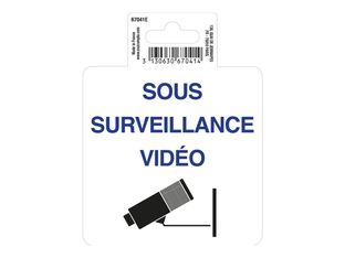 Exacompta - Pictogramme - Surveillance vidéo - 100 x 100 mm