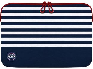 Port Designs La Marinière - Housse pour ordinateur portable 15,6" - bleu/blanc