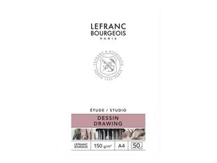 Lefranc Bourgeois Studio - Bloc de papier à dessin - A4 - 50 feuilles