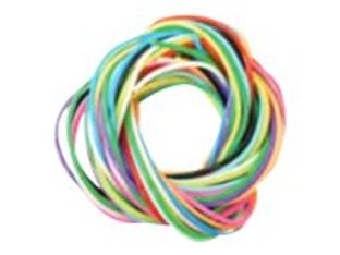 Graine Creative - 12 fils de scoubidous - 80 cm - assortiment de couleurs vives