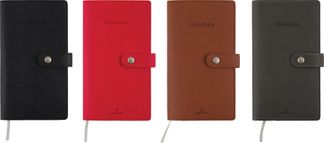 Prague - répertoire 16 poche - 4 couleurs assorties