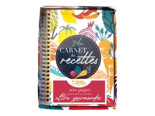 Graine Creative - carnet de recettes - 150 x 200 mm - 200 pages