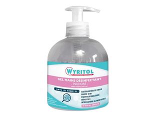 Wyritol - Gel hydroalcoolique désinfectant pour les mains - flacon pompe - 300 ml