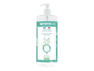 Wyritol Bambou Musc Blanc - Crème hydoralcoolique désinfectant pour les mains - flacon pompe 500 ml