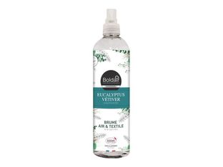 Boldair Ecocert - Désodorisant/brume de linge - vaporisateur 400 ml - eucalyptus vetiver