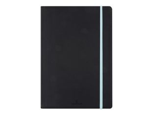 Oberthur Carmen - Carnet de notes rigide - A5 - ligné - 200 pages - noir