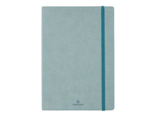 Oberthur Carmen - Carnet de notes souple - A5 - uni - 200 pages - vert de gris