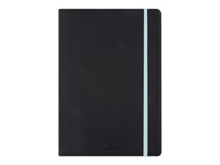 Oberthur Carmen - Carnet de notes souple - A5 - ligné - 200 pages - noir